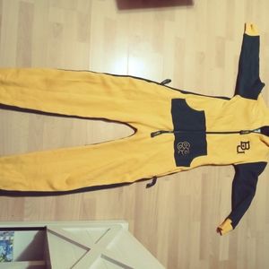 Baylor Bears fleece hooded onesie xs